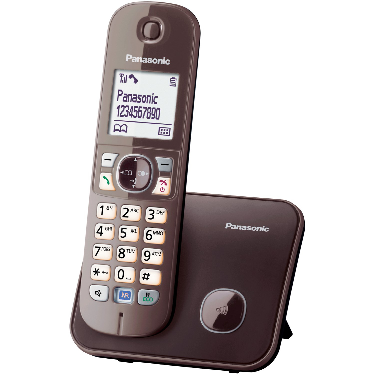 Panasonic KX-TG6811GA mocca-braun Schnurlostelefon