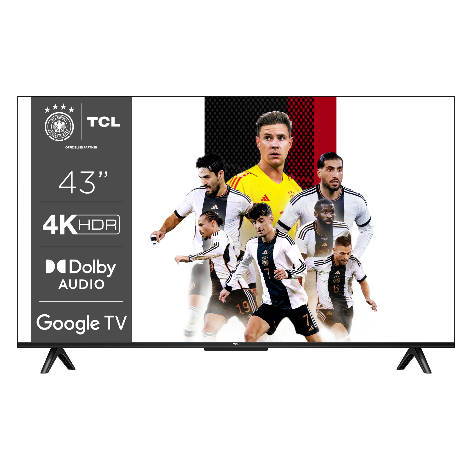 TCL 43P631 4K HDR TV 108 cm (43