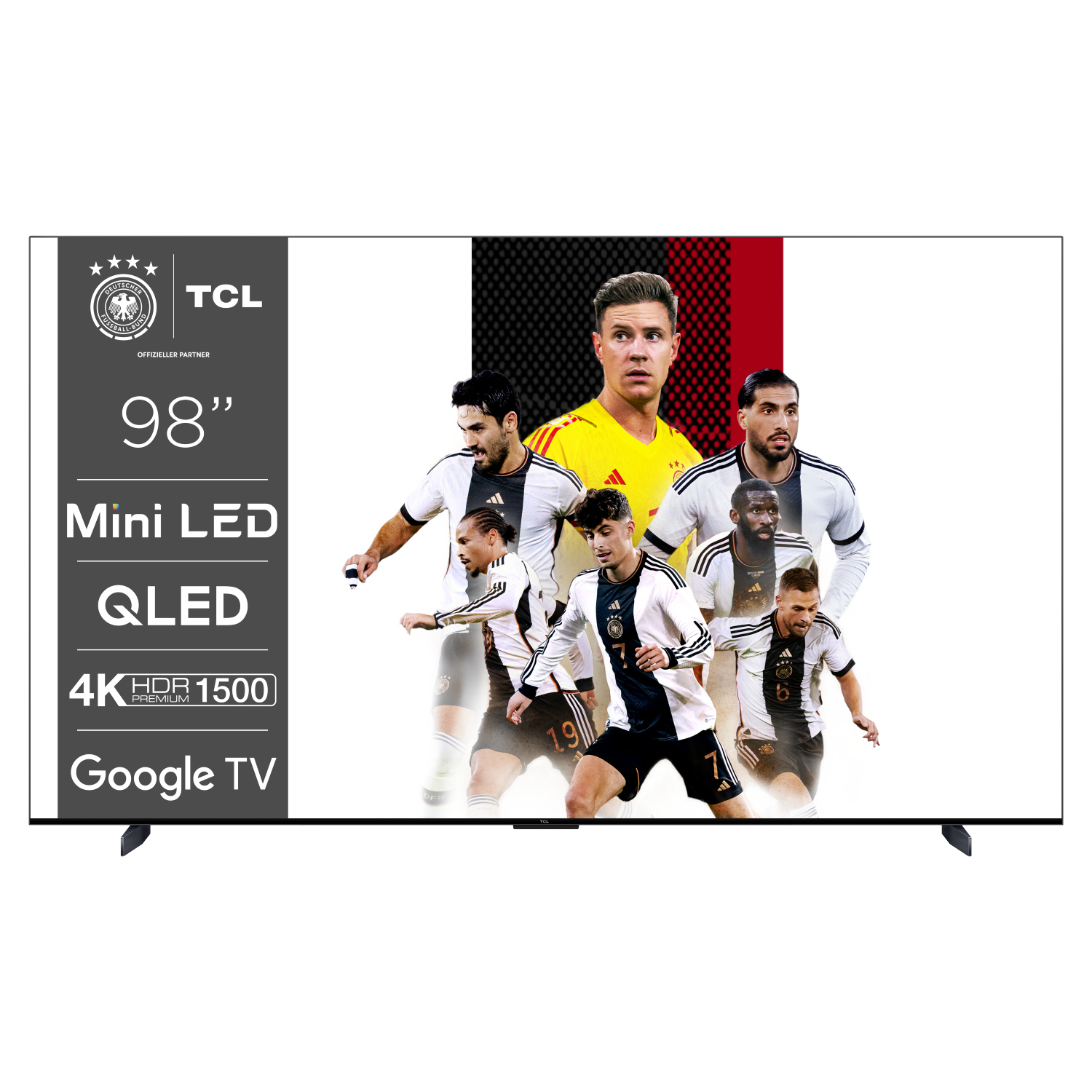 TCL 98C803 4K QLED Mini-LED TV 248cm (98