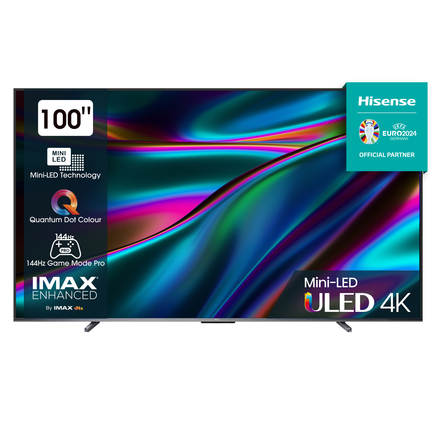 Hisense 100U7KQ Quantum Mini LED ULED 4K TV 253 cm (100