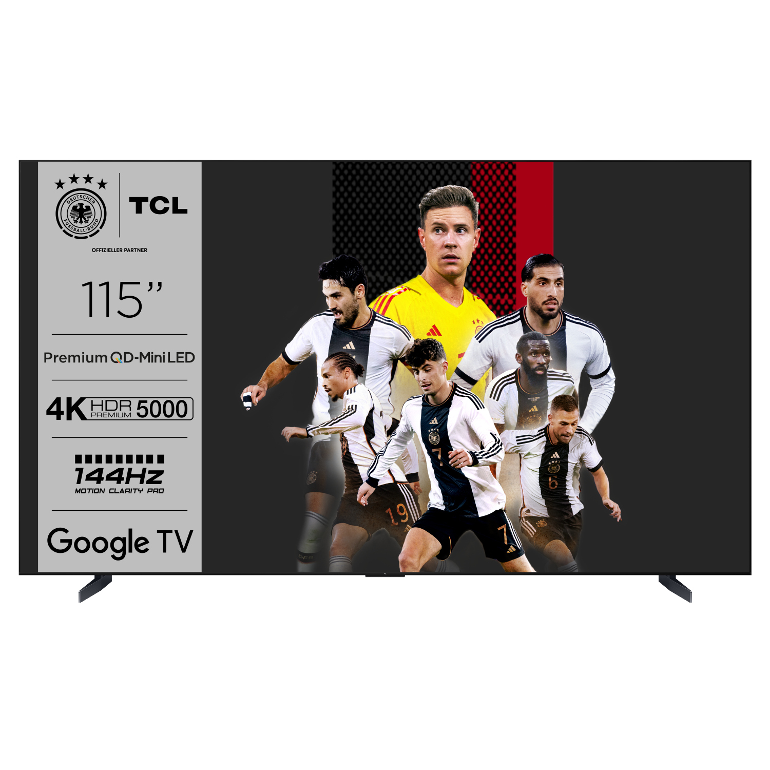 TCL 115X955 Max Premium QD-Mini LED TV 291 cm (115