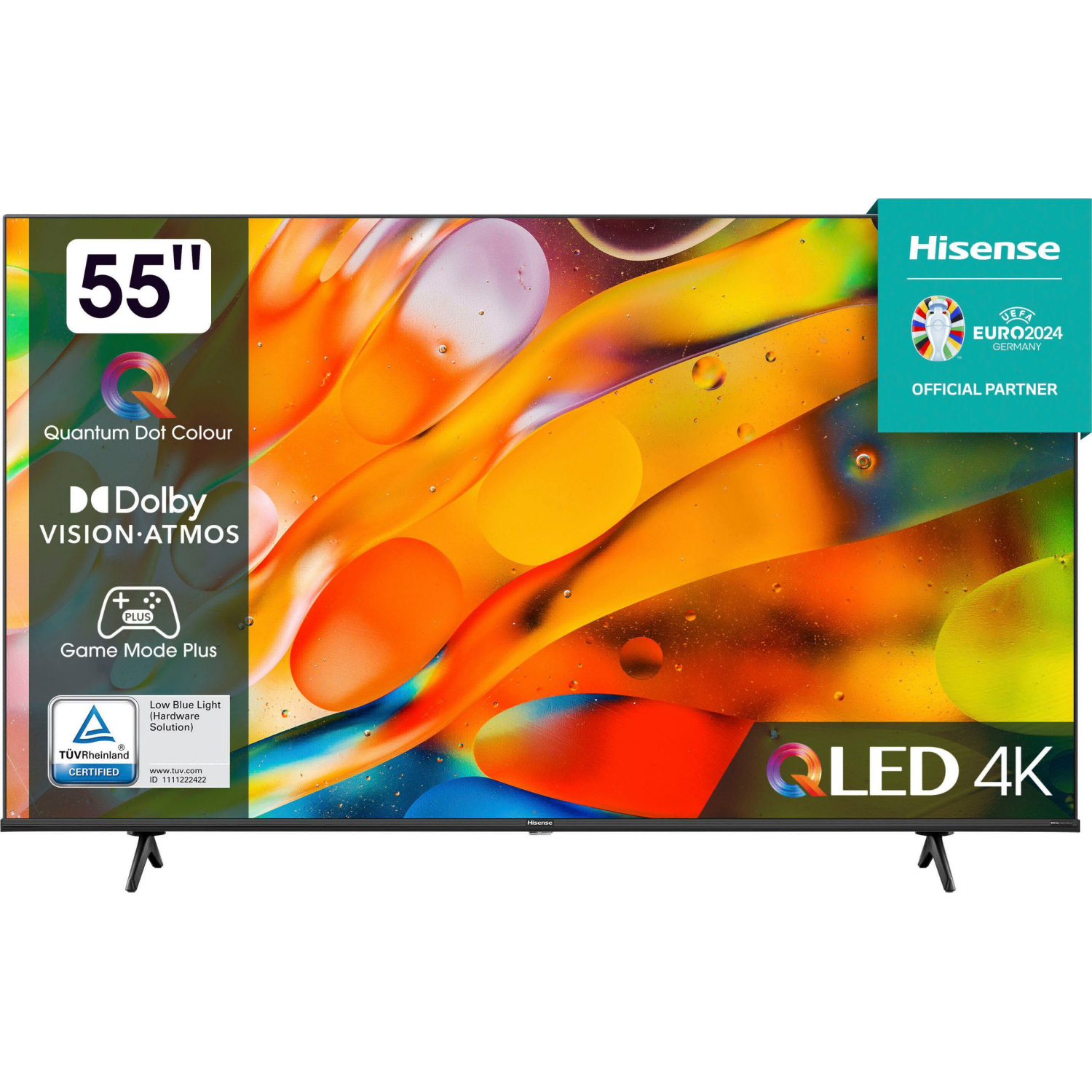 Hisense 55E77KQ QLED 4K UHD TV 139 cm (55