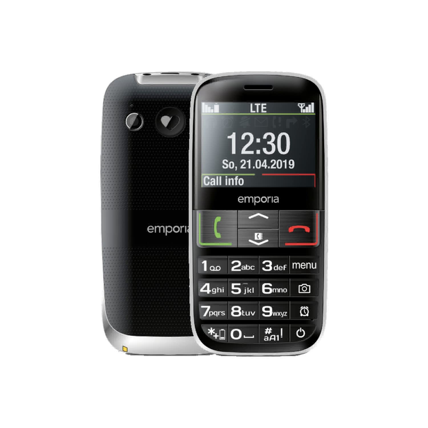 Emporia Active schwarz Tastenhandy V50-LTE_001